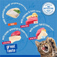 Purina Friskies Wet Cat Food Variety Pack, Oceans of Delight Flaked and  Filets - (Pack of 40) 5.5 oz. Cans
