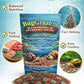 Ramshorn and Mystery Snail Complete Diet Aquarium Snail Food – Calcium-Enriched Sinking Pellets, Wafers & Granules.