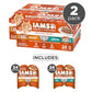 IAMS Perfect Portions Sensitive Digestion & Skin Wet Cat Food Pate, Healthy Adult Grain Free Pate, Chicken and Tuna Recipe, 2.6 oz. (24 Twin Packs)