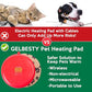 Gelbesty Original Pet Heating Pad Microwave, Snuggle Warming Safe Outdoor Newborn Kitten Puppy Pet Bed Warmer, Gel Reusable Heat Disc, Waterproof Heating Disk for Dog Cat Rabbit and Guinea Pig Gifts