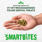 Greenies Feline Smartbites, Cat Treats Healthy Recipe, Indoor Cat Treats, Tuna Flavor, 16 oz. Tub