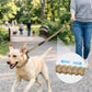 Joytale Tactical Dog Leash Heavy Duty, 4-6FT Shock Absorbing Bungee Lead with 2 Padded Handle, Metal Carabiner Clip, Car Seatbelt, Strong No Pull