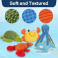 Pets Dog Toys, 5 Pack, Plush Crinkle Squeaky Dog Toys, Durable Stuffed Pet Toy for Small Medium Large Breeds, Puppy Chew Toy, Dog Birthday Gifts