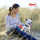 FLEXI® Classic XS Cord Retractable Dog Leash (Pink)-10 ft for Extra Small, Tiny Dogs up to 18 lbs| Ultra Compact Pocket-Size, 3-Finger Grip, German