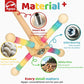Agape Bird Toy, Parrot 360° Interactive Rotating Perch, Bird Cage Accessories for Small and Medium Parrots to Expend Energy, Wooden Stand for Parakeets Cockatiels Lovebirds Conures Finches Budgies