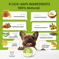PawSono Lick-Safe Dog Paw & Nose Balm with Coconut Oil | All-Natural Moisturizer & Soother for Dry, Cracked Pads & Snout | Heat & Cold Pavement Protection Wax, Nose Butter for Bulldogs (2.1 oz / 60 g)