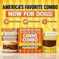 Burgers & Fries for Dogs, Beef & Sweet Potato Hambarker Patties + Chicken & Sweet Potato, Made in USA, Natural Ingredients, Grain-Free, High-Protein