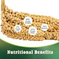 RANZ 5LBS Spray Millet Treat for Pet Birds, Hand-Harvested Bird Snack, Natural Sun-Dried Millet Spray for Parakeets, Parrots, Cockatiels, Lovebirds, Budgies, Finches, Canaries