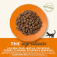 Applaws Complete Dry Cat Food, Grain-Free, Limited Ingredient with Added Vitamins & Minerals, Protein, Supports Digestion, Chicken & Turkey (4 Pound Bag)