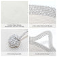 Cotton Rope Woven Cat Bed Basket, Hand Woven with Toy Tail, Small Dogs & Puppies Sleeping Bed, Indoor Cat & Rabbit Basket (Large, Gray & White)