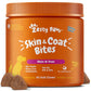 Zesty Paws Omega 3 Alaskan Fish Oil Chew Treats for Dogs - with AlaskOmega for EPA & DHA Fatty Acids - Hip & Joint Support + Skin & Coat Chicken Flavor (90 Soft Chews)