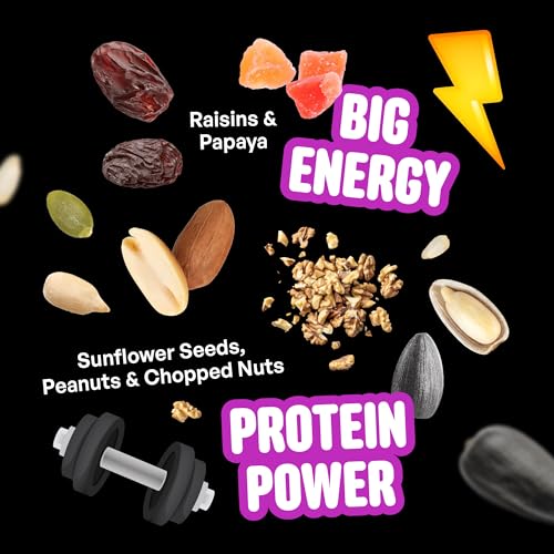 Nut & Fruit Wild Bird Seed – 10 lb. Gourmet Bird Food with Sunflower Hearts, Peanuts, Tree Nuts & Real Fruit – No Corn, Milo or Millet Bird Seed for Outside Feeders