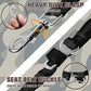 AUROTH Heavy Duty Bungee Dog Leash for Shock Absorption - 6FT Black Training Leash with 2 Padded Handles for Medium Large Breed Dogs