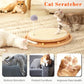 LMUGOOS Cat Scratcher, Cat Natural Sisal Scratching Pad, Kitten Interactive Toy with Ball Track Spring Ball for Chasing Hunting Mental Physical Exercise Puzzle