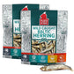 Plato Pet Treats Fish Dog Treats - Air-Dried, Single Ingredient Pet Treat - Omega 3 & 6 Fatty Acids to Support Skin and Coat - 100% Whole Fish - Wild Caught Baltic Herring - 3oz - 2 Pack