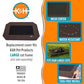 K&H Pet Products Dog Cot Replacement Cover, Designed to fit K&H Large Pet Cots (Sold Separately), Indoor Outdoor, Breathable Cooling Mesh Center, Machine Washable - Large 42 X 30in Chocolate