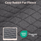 JOEJOY XL Dog Beds Large Sized Dog, Orthopedic Big Dogs Crate Bed with Washable Removable Cover, Extra Thick Egg Memory Foam Pet Beds, Grey, 41"x27"