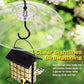 Gtongoko Baffles for Bird Feeders, 12 Inch One-Piece Cover for Rain Guard, Bird Feeder Squirrel Guard, Full Protection for Outdoors, Chew-Proof PC, Pack of 1, Transparent