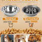 Jovrun Elevated Dog Bowls for Small Medium Large Size Dogs, Non-Slip Dog Feeder with 2 Food Water Bowls, 2-5 Heights Adjustable Raised Bowls Stand