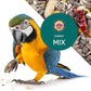 Parrot Mix 5 Lbs, Premium Parrot Food, Nutrient-Rich Blend Birdseed, Supports Energy, Growth & Digestive Health, Tasty and Enjoyable Mix Parrot Food for Healthy & Balanced Diet