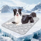Rywell Dog Cooling Mat 2.0, Elegant Grey, 44"*32" Thick & Durable Cooling Mat for Extra Large Dogs, Extended Cooling with Waterproof & Color-Changing