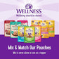 Wellness CORE Tiny Tasters Pate Adult Wet Cat Food, Natural, Protein-Rich, Grain Free, 1.75-Ounce Pouch, 12 Pack, (Land Variety Pack)
