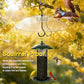 Gtongoko Baffles for Bird Feeders, 12 Inch One-Piece Cover for Rain Guard, Bird Feeder Squirrel Guard, Full Protection for Outdoors, Chew-Proof PC, Pack of 1, Transparent