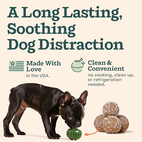 WOOF Pupsicle Refill Pops for Calming - Long-Lasting Refills for The Pupsicle Toy to Promote Calm - Calming Dog Treats - Magnesium for Dogs- Large