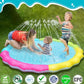 Jasonwell Splash Pad Sprinkler for Kids Splash Play Mat Outdoor Water Toys Inflatable Splash Pad Baby Toddler Pool Boys Girls Children Outside