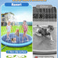 Raxurt Non-Slip Splash Pad for Kids and Dog, 67'' Splash Pad Thicken 0.58mm for Kids Ages 4-8 Toddler Baby Splash Sprinkler Pad Dog Pool Summer