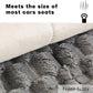 Non-Slip Dog Bed Mat for Car, Fuzzy Backseat Pet Mat, Travel Pet-Friendly Seat Cover for Cars, Compatible with Backseat Extenders and Seat Protectors 24.8x54 inch