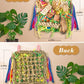 ERKOON Bird Toys, Parrot Toys Foraging Swing Mat Parrot Cage Hanging Toys Birds Grass Mat Climbing Wall with Seagrass, Birds Cage Accessories (Green)