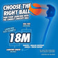 Chuckit! EcoFetch Dog Ball Launcher - 18" with Medium (2.5") Dog Fetch Ball Thrower, for Dogs 20-60 Pounds, Made in USA