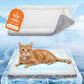 Cat Cooling Mat, Self Warming Cat Bed, Reversible Warm & Cooling Cat Bed, Winter Warm Cat Pad & Summer Cooling Cat Mat for Kittens & Small Dogs