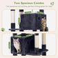 Globlazer Giant Cat Tree, 83 inch Cat Tree for Indoor Cats Large Adult, XXL Cat Tower with 9 Scratching Posts for 20lb+ Heavy Duty Large Adult Cats, F83, Dark Grey