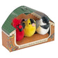 Wild Republic Audubon Birds Collection with Authentic Bird Sounds, Northern Cardinal, American Goldfinch, Chickadee, Bird Toys for Kids and Birders 3 Count (Pack of 1)