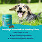 Solid Gold Calming Chews for Dogs - Dog Calming Chews w/Melatonin for Separation, Stress & Hyperactivity Relief - Supports Relaxation for Travel, Fireworks & Storms - All Ages & Sizes - Bacon 120ct