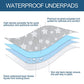 Waterproof Bed Pads Washable 34" x 36" (2 Pack), Absorbent Chuck Pads Non Slip for Incontinence, Washable Pee Pads for Dogs, Waterproof Mattress Protector for Seniors, Bedwetting Kids, Hospitals, Pets