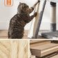 Feandrea Cat Tree, 45.3-Inch Cat Tower, Plush Condo with Scratching Post, Ramp, Perch, Spacious Cave, for Small Space, Light Gray UPCT141W01