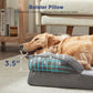 FURTIME Orthopedic Dog Beds Large Sized Dog, XL Washable Dog Sofa Bed for Large Dogs, Comfy Supportive Egg-Crate Foam Pet Couch Bed with Removable Cover, Waterproof Lining and Nonskid Bottom