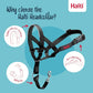 Halti Headcollar - Stop Your Dog Pulling on the Leash. Adjustable, Reflective and Lightweight, with Padded Nose Band. Dog Training Anti-Pull Collar