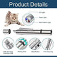 Cat Toy Pointer for Indoor, Cat Mouse Toys Wand Light Pet Interactive Toys to Keep Cat Busy, for Kitten Cat Dog Chase Play