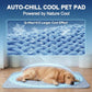 Dog Cooling Mat Q-MAX>0.5 Self-Cooling Mat for Dogs Crate Pad for Dogr, 2-in-1 Long-Lasting Cool Mats and Soft Kennel Pad for Dogs, Easy Washable Mat