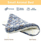 3PCS Guinea Pig Bed Soft Rabbit Bedding Cage Liner Warm Bunny Mats Pee Pads Fleece Blanket Plush Hamster Sleep Beds Ferret Squirrel Hedgehog Rat