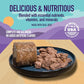 A Strong Heart Wet Dog Food, Chopped Beef Dinner — Real Beef & Chicken, Complete & Balanced for All Life Stages, Made in USA by Simmons Pet Food