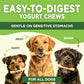 EcoKind Yogurt Dog Chews – Bacon | Dog Treats with Probiotics for Digestive Health, Gut Support & Wellness | Lactose Free, Grain Free, Natural Dog
