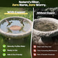 NNG 1 Pack Bird Bath Copper Disk,0.6mm Thick Reinforced 99.9% Pure Copper Bird Bath Purification Disk with Triple-Point Support,Physical Safe Water Cleaner for Outdoor Birdbaths Bowls,All-Season Use