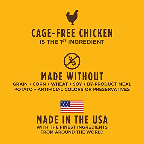 Instinct Original Dry Cat Food, Raw Coated Kibble, High Protein, Grain Free Recipe - Real Chicken, 11 lb. Bag