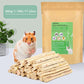 Bissap Sweet Bamboo Chew Sticks for Rabbits 500g/1.1Ib, Bunny Molar Treats Snack for Small Animals Hamsters Chinchillas Guinea Pigs Squirrels Natural Teeth Grinding Toys