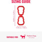 KONG Tug Toy - Dog Supplies for Tug of War - Natural Rubber Dog Toy for Outdoor & Indoor Playtime - for Medium/Large Dogs